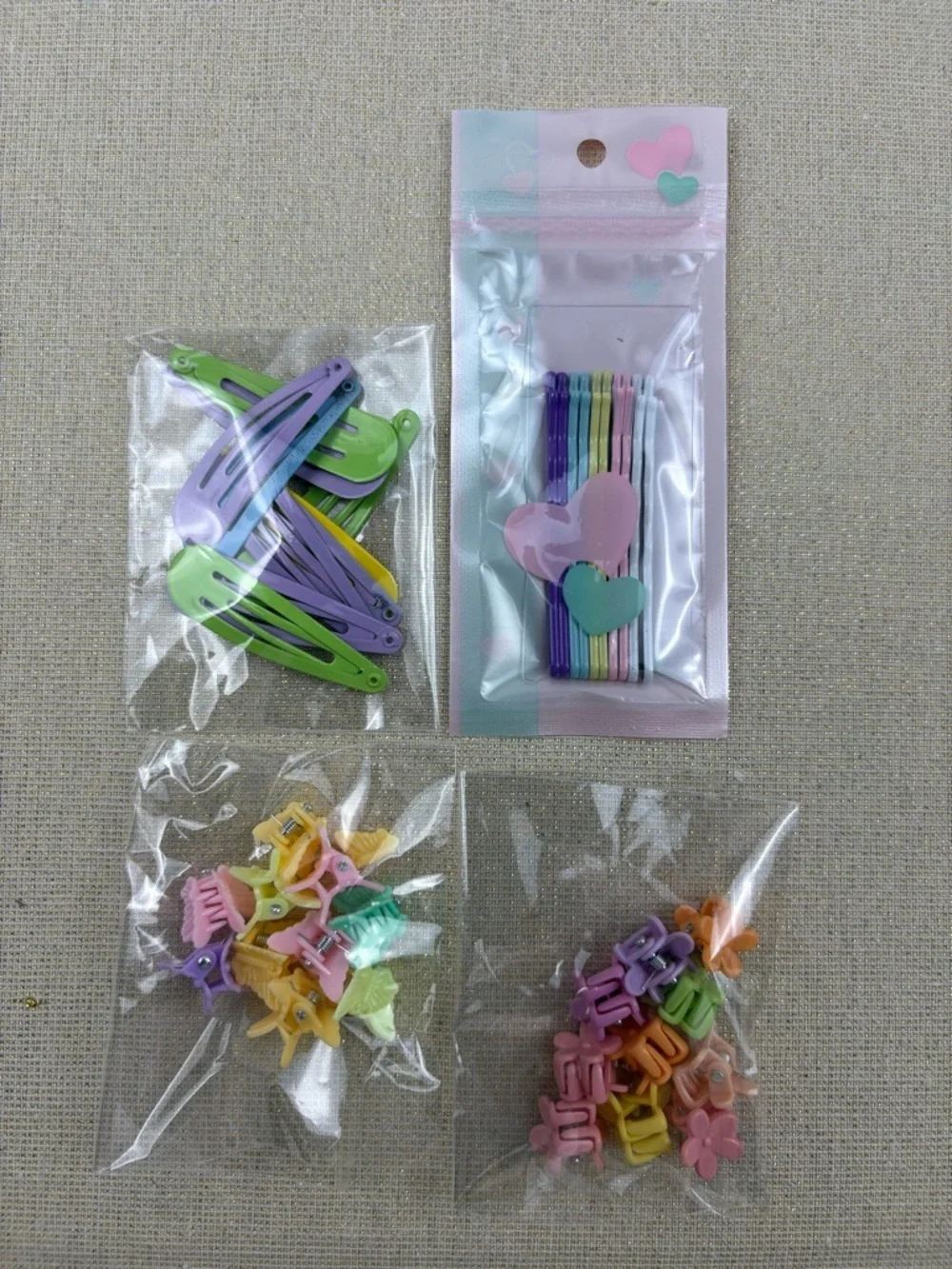 NEW Girl’s Hair Accessories Set-See Photos for Included Items.